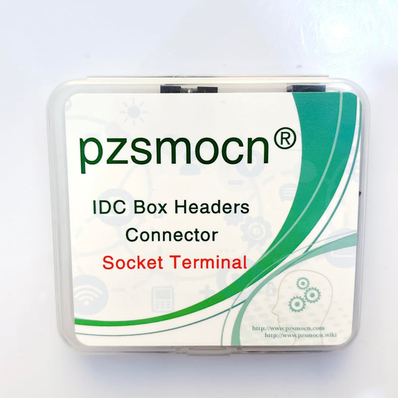 20 Pieces IDC 2 * 3 Double Row 2.54 mm Pitch JTAG ISP 6-Pin Straight Pin in-line Box Header Connector Adapter Cable Male Socket Terminal for PCB Electronic Equipment Projects. 2.54 mm Male Socket Terminal