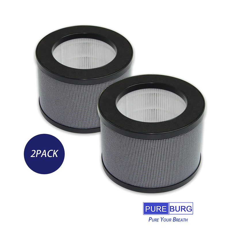 PUREBURG Replacement Filter Compatible with ToLife TZ-K1 Elechomes EPI081 EP1081 FreAire KN-6391RGB & VOOPNU DH-JH12, AROEVE MK01 MK06 Kloudi DH-JH01 POMORON MJ001H Air Purifier
