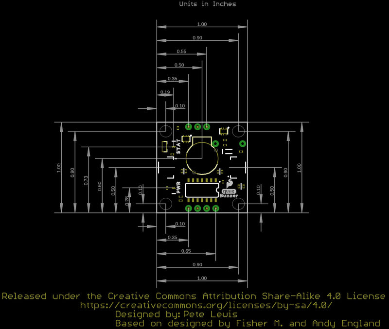 SparkFun Qwiic Buzzer - Breakout I2C Outputs