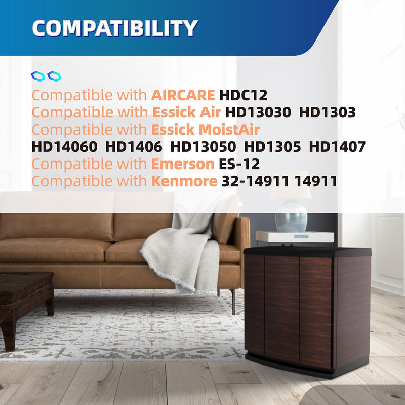 HDC12 Humidifier Wick Filters Compatible with Essick Air AIRCARE