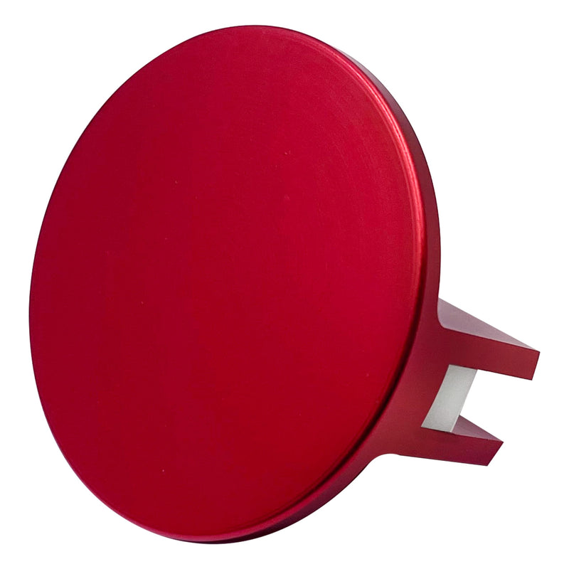 Large Slotted Universal Magnetic Jack Pad Weld Frame Rail Adapter(red) for Most Model Cars Red