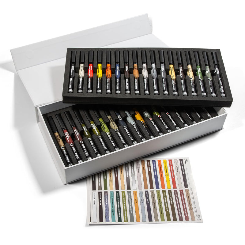 Ak Interactive - Special Box 34 Real Colors Markers