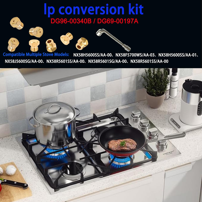 DG96-00340B / DG69-00197A lp conversion kit, Gas Stove Repair and Replacement Part