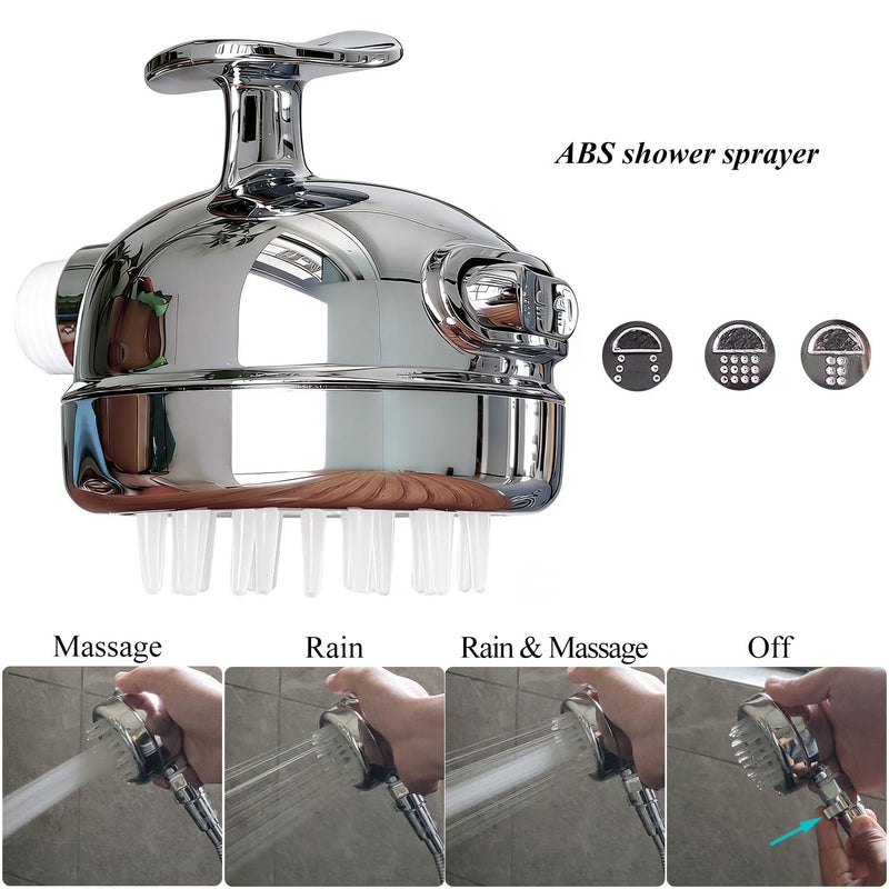 Pet Shower Set with 8.2ft Hose & Flow Control Valve for Bathroom Shower Arm