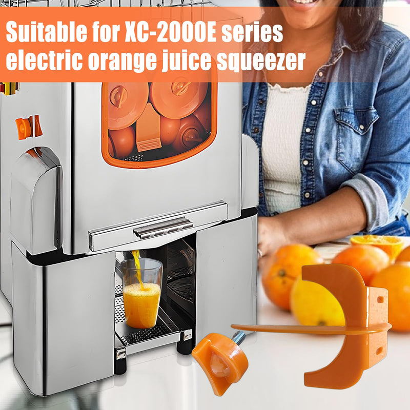 Orange Juicer Spare Part, XC-2000E Juicer Blade with Knife Holder Electric Orange Juice Machine Part Com Page Automatic Orange Juicer Machine Spare Parts Replacement Accessories