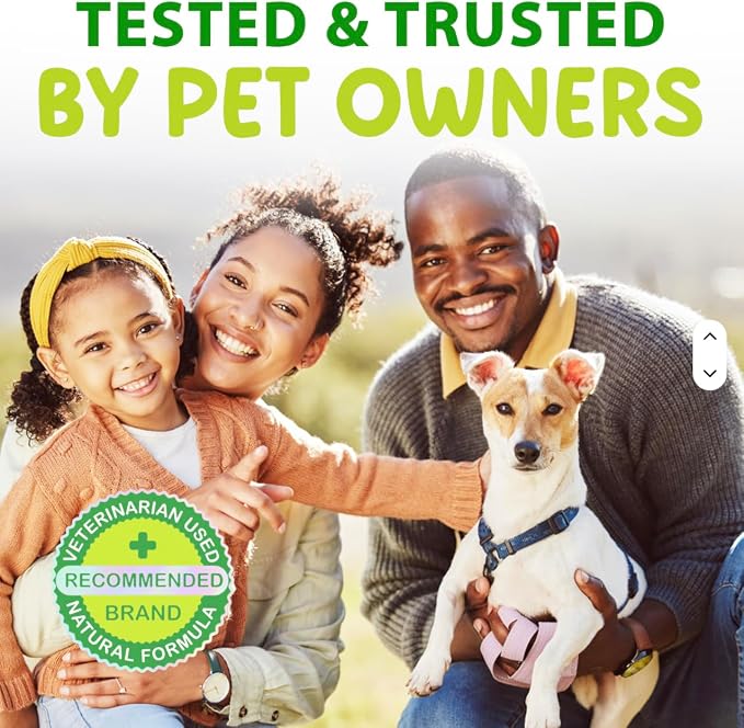 Yeast Infection Treatment for Dogs, 60ml Dog Ear Infection Treatment,Itchy Ear,Skin&Allergy Symptoms Relief-Reduces Inflammation&Relieves Irritation,Dog Supplement Drops with Multivitamins Probiotics