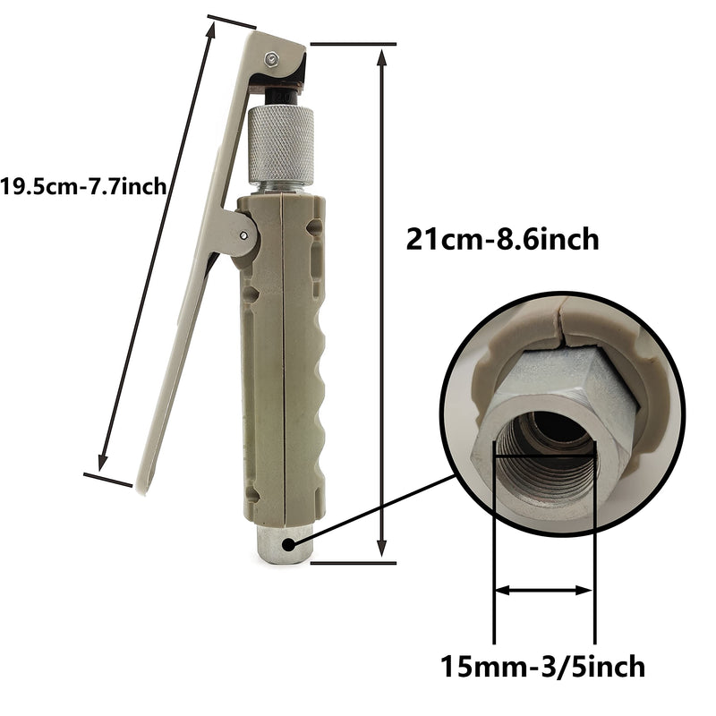Sand Blaster Gun Contains 4pcs Ceramic Tips Abrasive Blaster Gun Nozzles Remove Paint,Stain,Rust,Grime on Surfaces sandblast gun
