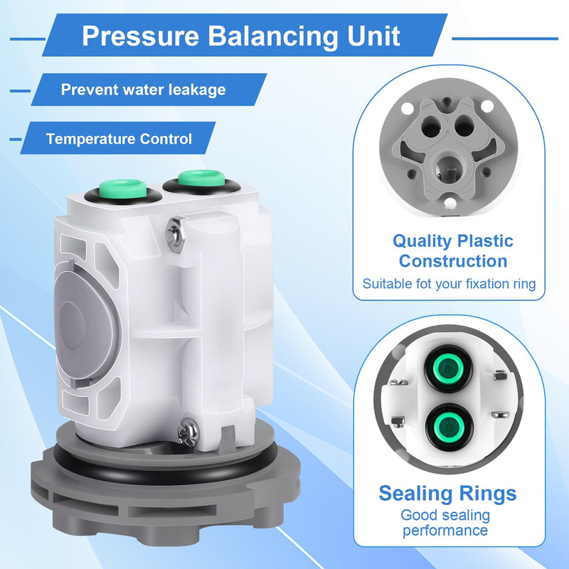 M952100-0070A Pressure Balancing Unit, Compatible with American Standard R110, R120, R115, R125 Valve, Shower Cartridge for Single Control Bath Tub and Shower Faucets Valves M952100-0070A