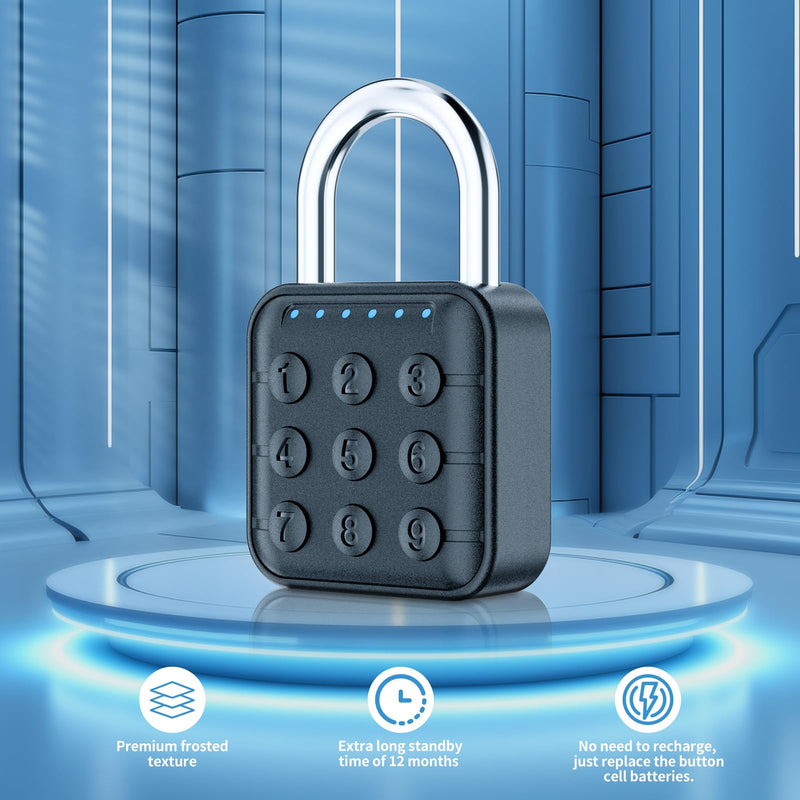 Combination Lock, Combination Lock for Locker, Locker Lock & Gym Locker Lock - High Security, Easy to Use for Gym, School, Travel, Outdoor (Black-2 Pack) Black-2 Pack