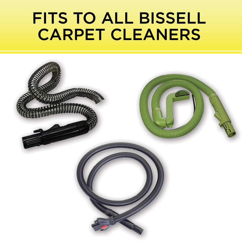Replacement 6" Tough Stain Brush Tool for All Bissell Carpet Cleaners - 6" Black