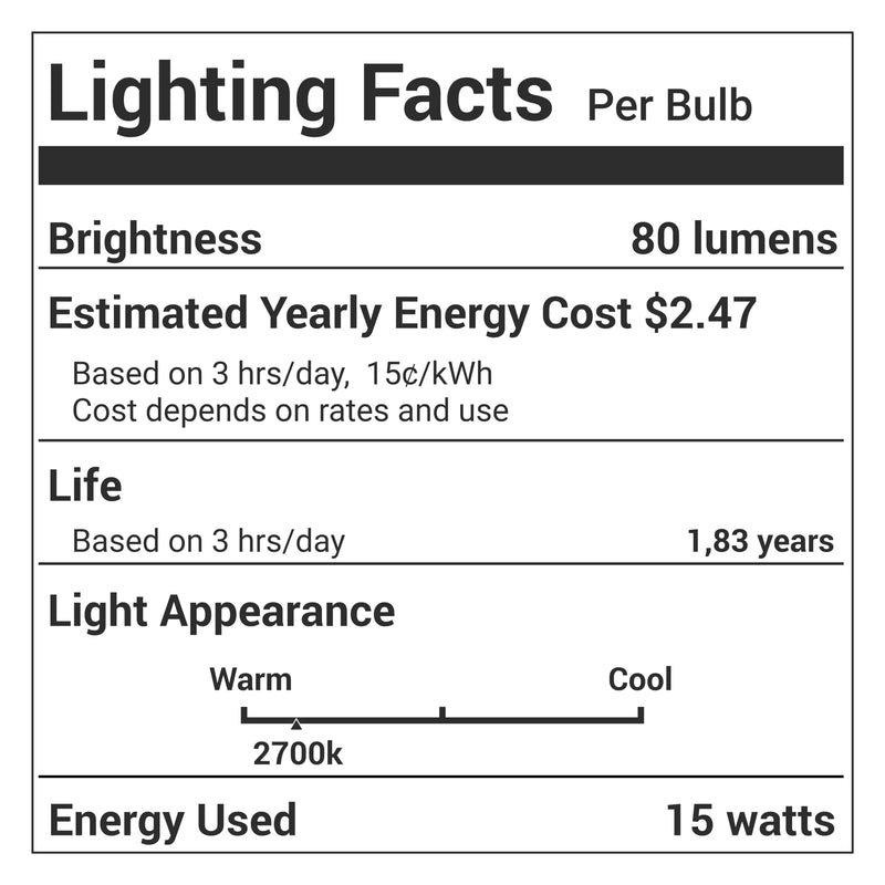 BlueStars 14 Packs E12 T20 15W Salt Rock Lamp Bulb 120V 2700K Warm White Light for Himalayan Salt Lamps & Baskets, Scentsy Plug-in & Wax Warmers, Night Lights 14-Pack