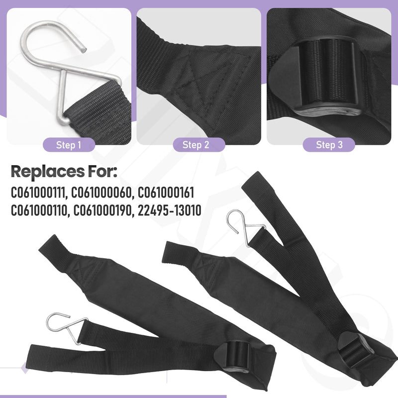 C061000111 C061000110 Backpack Blower Straps Compatible With Echo PB-265LN PB-403H PB-413H PB-460 PB-500 PB-610 PB-620 PB-650