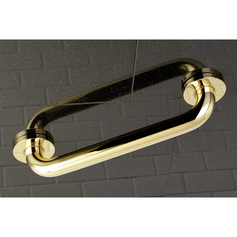 Kingston DR514122 x 1-1/4" O.D. Brass ADA Grab Bar, Polished Brass