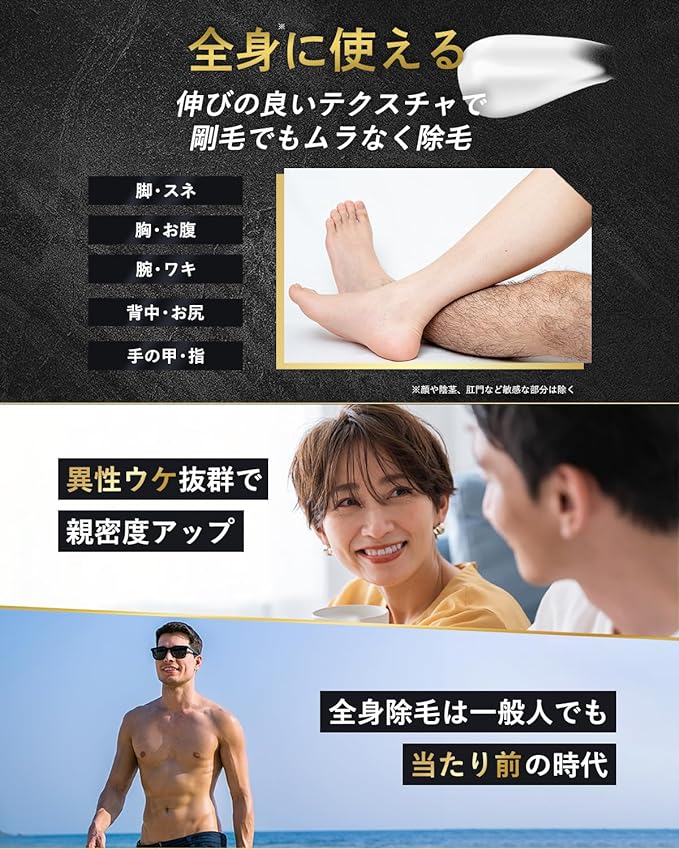 BSTEP Hair Removal Cream for Men Vio (Vio Compatible with Low Pungent Odor x Hypoallergenic, Large Capacity 8.1 oz (230 g) x Quasi Drug) - NewNest Australia