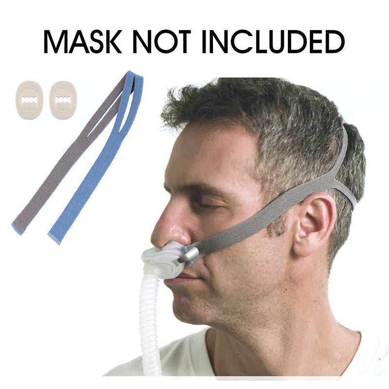 Resmed Airfit P10 Headgear Strap, Replacement CPAP Headgear Compatible with Resmed Airfit P10, 2-Pack