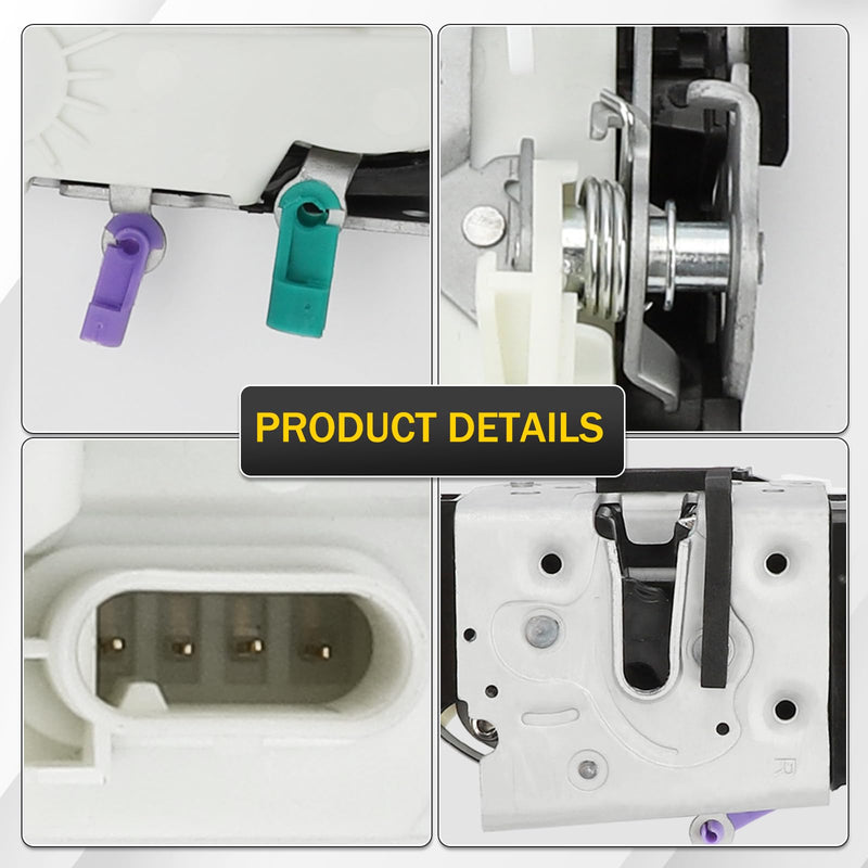 Power Tailgate Door Lock Latch Assembly for Jeep Wrangler JK 2007-2018 | Compatible with 3.6L 3.8L Engines | OEM Replacement 4589584AG 4589584AF 4589584AD 4589584AE | Easy Plug and Play Installation