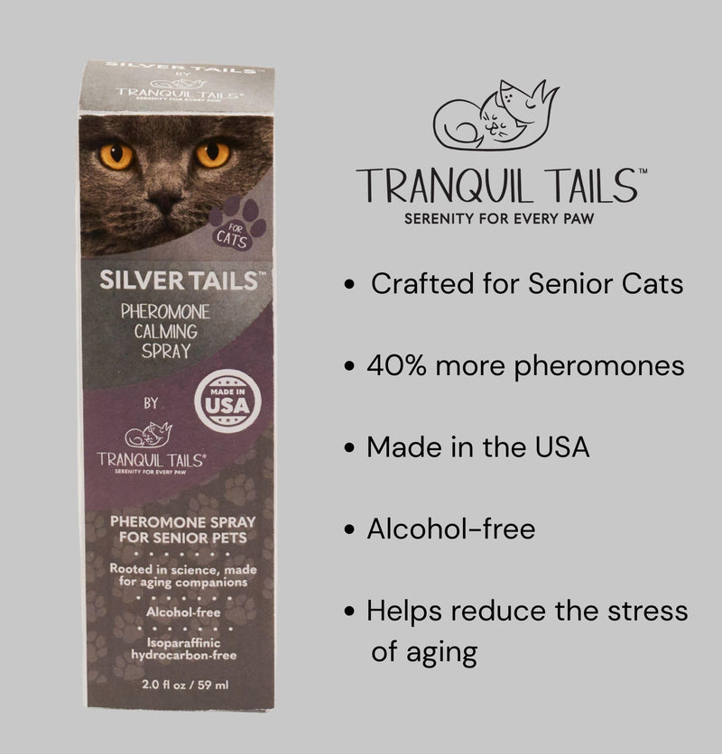 Silver Tails Pheromone Calming Spray for Cats