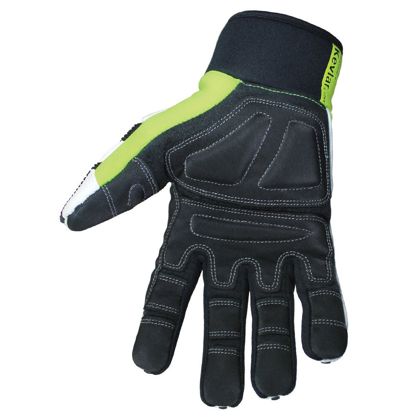 Youngstown Gloves Cut Resistant Titan XT Vibration & Impact Dampening Work Gloves For Men - Kevlar Lined, Puncture Resistant X-LARGE / 10