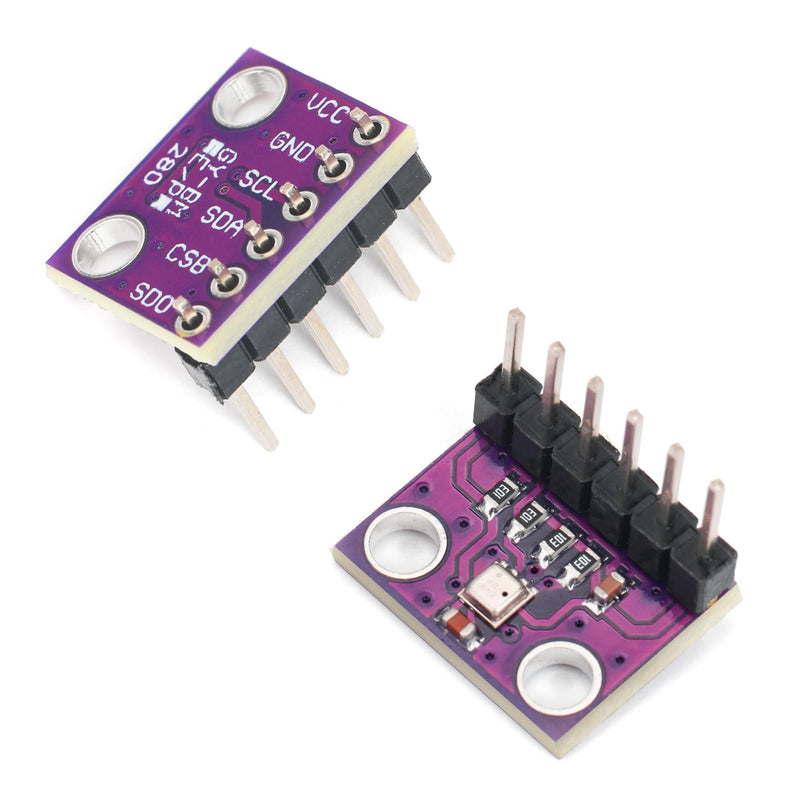 4 PCS BME280 3.3V Sensor Module Atmospheric Pressure Temperature Humidity Sensor Module IIC SPI Breakout GY-BME280 3.3 V-4P