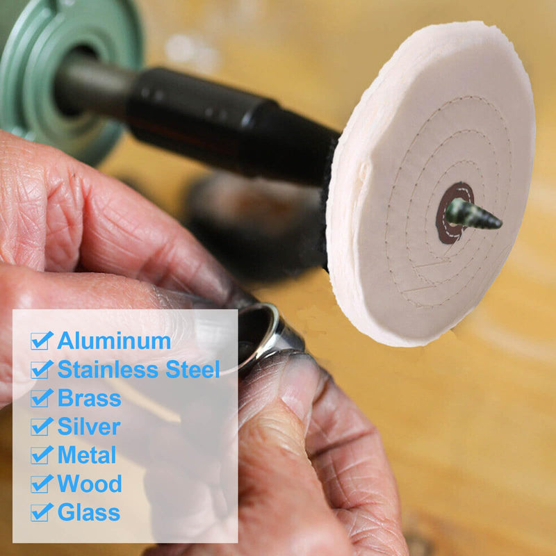 Angerstone Metal Polishing Compound Kit- Stropping Compound for Leather Strop, Buffing Compound(3-Pack, Total 4 Oz), Green White Red Buffing Bar