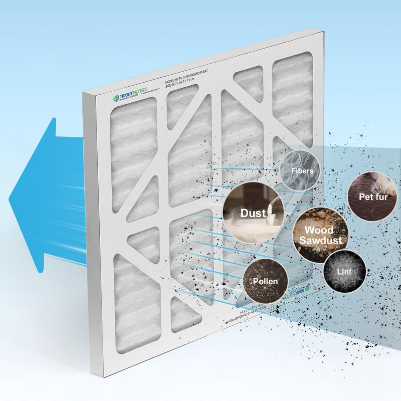 ALORAIR MERV-10 Filter Replacement Set for CleanShield HEPA 550 Air Scrubber (Pack of 2)