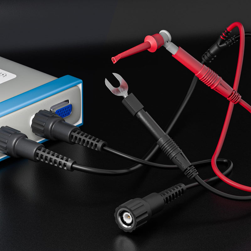 Goupchn BNC Test Leads Kit Oscilloscope Test Wires Set Safety BNC to BNC, BNC to Safety Banana Plugs with Alligator Clips, Wire Piercing Probes, Test Hook Clips
