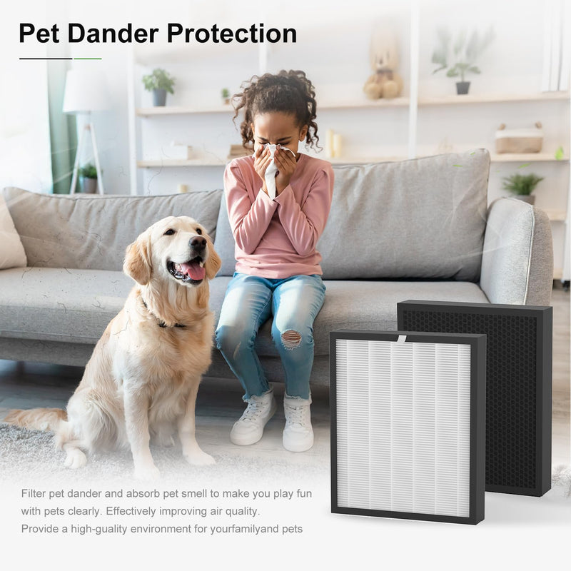 A3 Filter Compatible with VEWIOR A3, 2-Pack