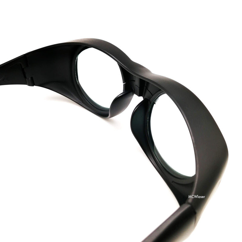 MCWlaser Laser Safty Protective Glasses 980-2500nm Typical For 980nm 1064nm 1030nm 1310nm 1085nm 1320nm 1342nm 1470nm 1500nm 1550nm Absorption Type EP-10 Style 4