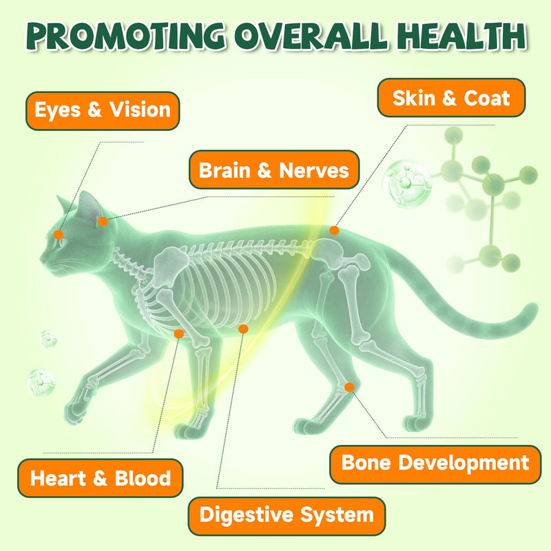 Taurine for Cat Vitamins Treat + Lysine for Cats