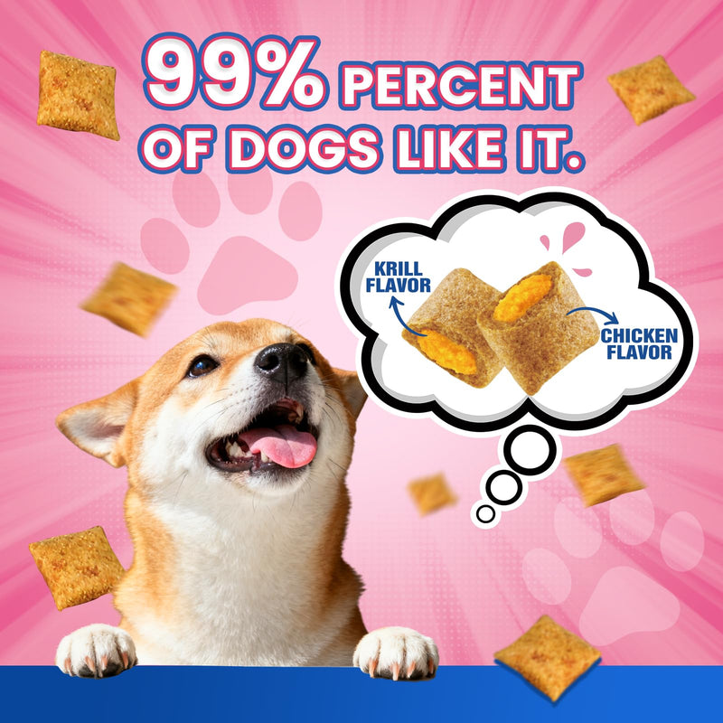 Cat Multivitamin with Fish Oil, 500 Crunchy & Creamy Chews Omega 3 for Dogs, 500 Chews Skin & Coat Supplement for Dog
