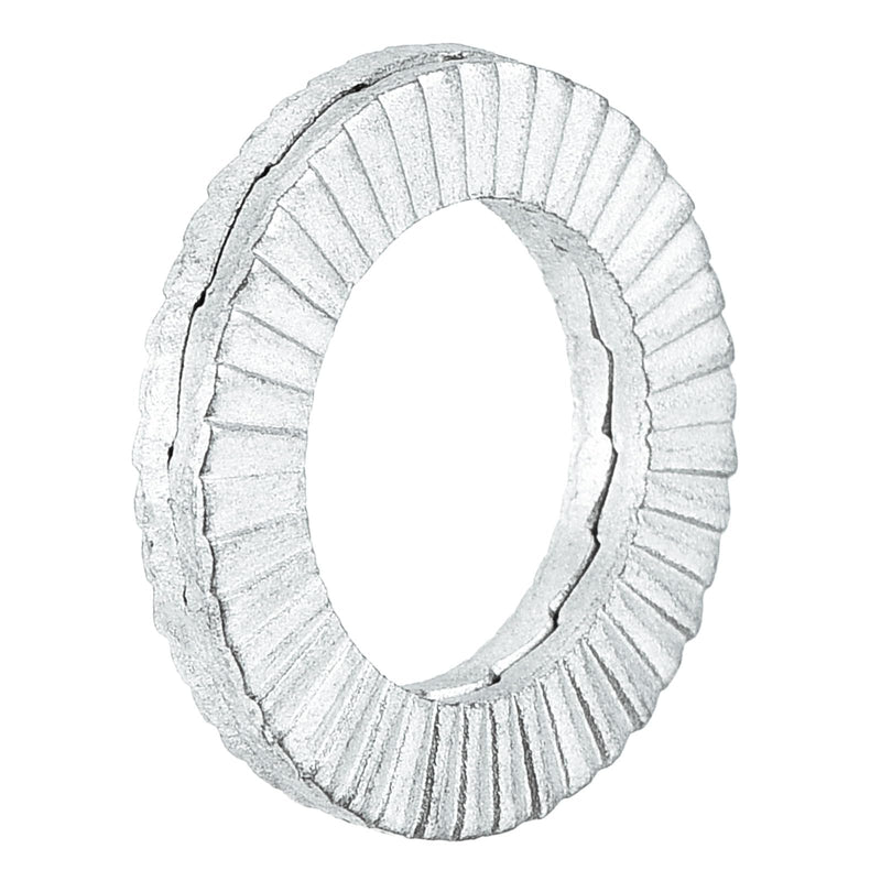 uxcell Wedge Locking Washers for M10 Bolts, 20pcs Manganese Steel Washers Vibration Resistant Safety Washers 20