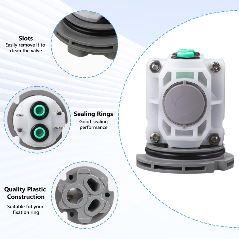 Dreyoo Pressure Balancing Unit Compatible with M952100-0070A American Standard R110, R120, R115, R125 for Single Control Bath Tub and Shower Faucets Valves