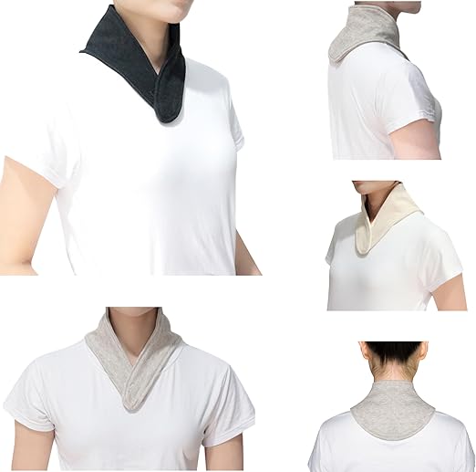 Dark Gray Neck Supporter with Cairo Pocket, Cold Protection, Neck Pad - NewNest Australia