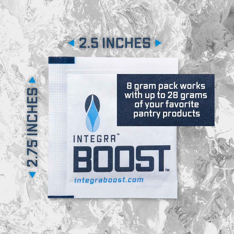Integra Boost 62% RH 2-Way Humidity Control Pack, 8g, Pack of 50
