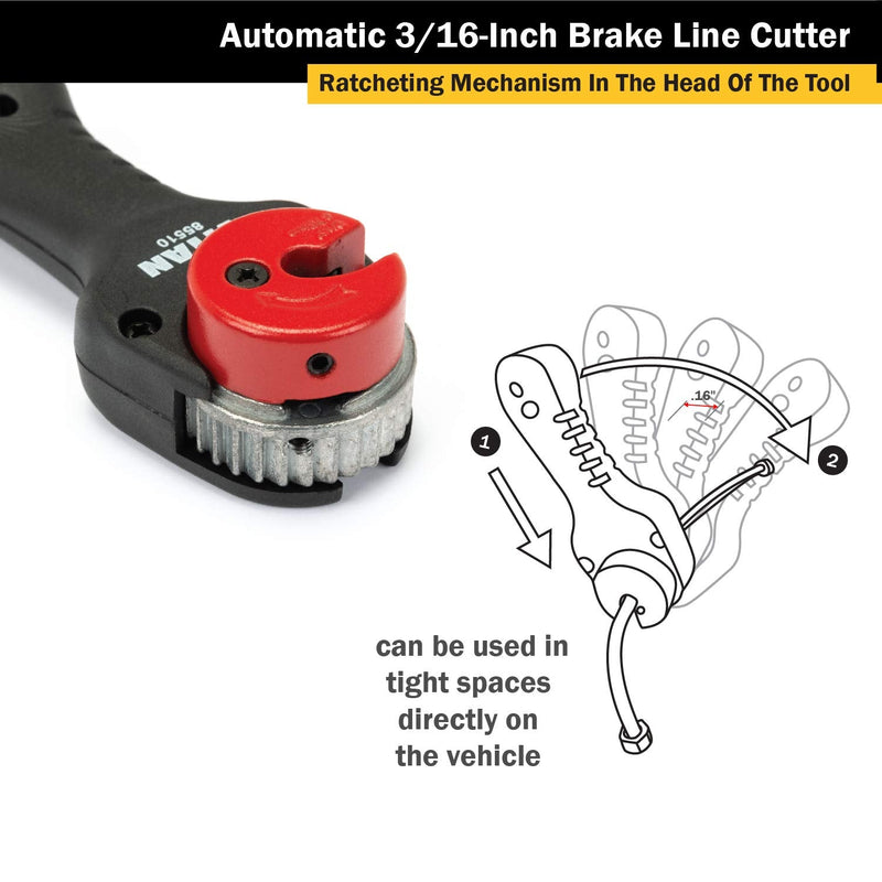 Titan 85510 Automatic Brake Line Cutter