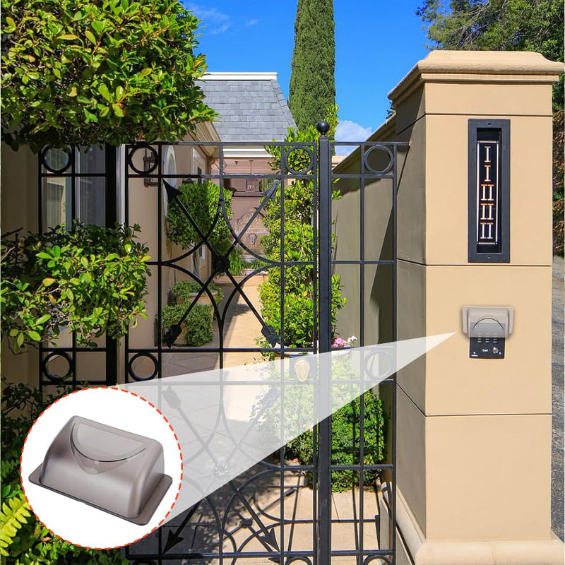 Access Control Rain Cover, Weatherproof Protective Shield Doorbell Keypad Card Reader Shell Transparent Plastic Controller Attachment Rainproof Fit for Video Fingerprint Lock Security System - NewNest Australia