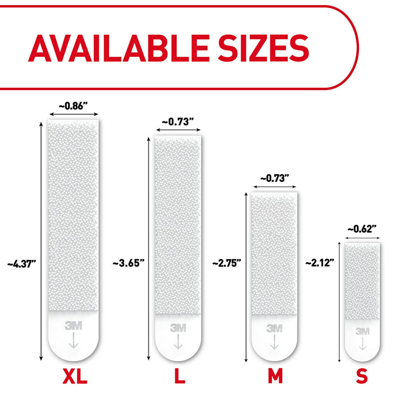 Command Medium Picture Hanging Strips, Damage Free Hanging Picture Hangers, No Tools Wall Hanging Strips for Living Spaces, 6 White Adhesive Strip Pairs