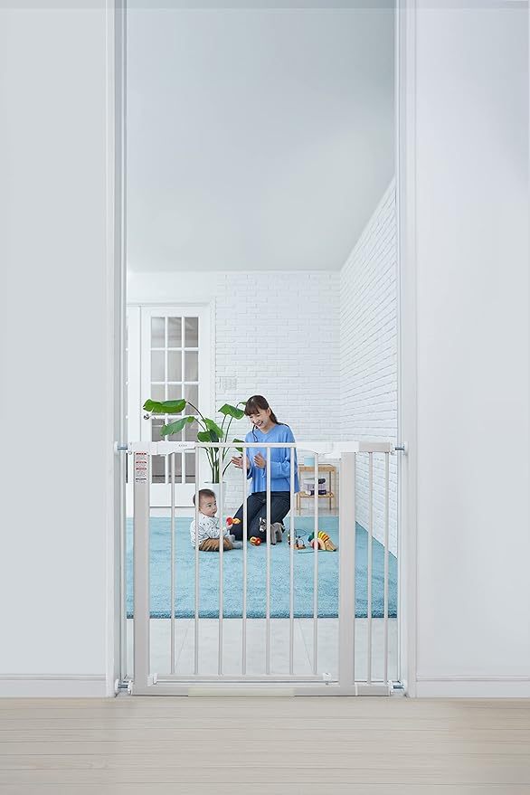 Katoji 63041 Premium Interior Gate, 3.9 inches (10 cm) Extra Frame Included (Sky Gray) - NewNest Australia