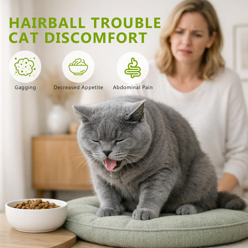 Cat Grass Treats for Indoor Cats - Freeze Dried Cat Grass Crunchy Snacks for Hairball Control and Digestive Support - Natural Kitty Grass Supplement - 4.23 oz 4.23 Ounce (Pack of 1)