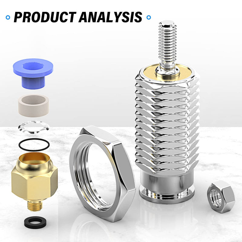 TAILONZ PNEUMATIC 10mm Bore 15mm Stroke Single Acting Single Acting External Thread Needle Cylinder Micro Cylinder CJPB10-15 CJPB10*15mm