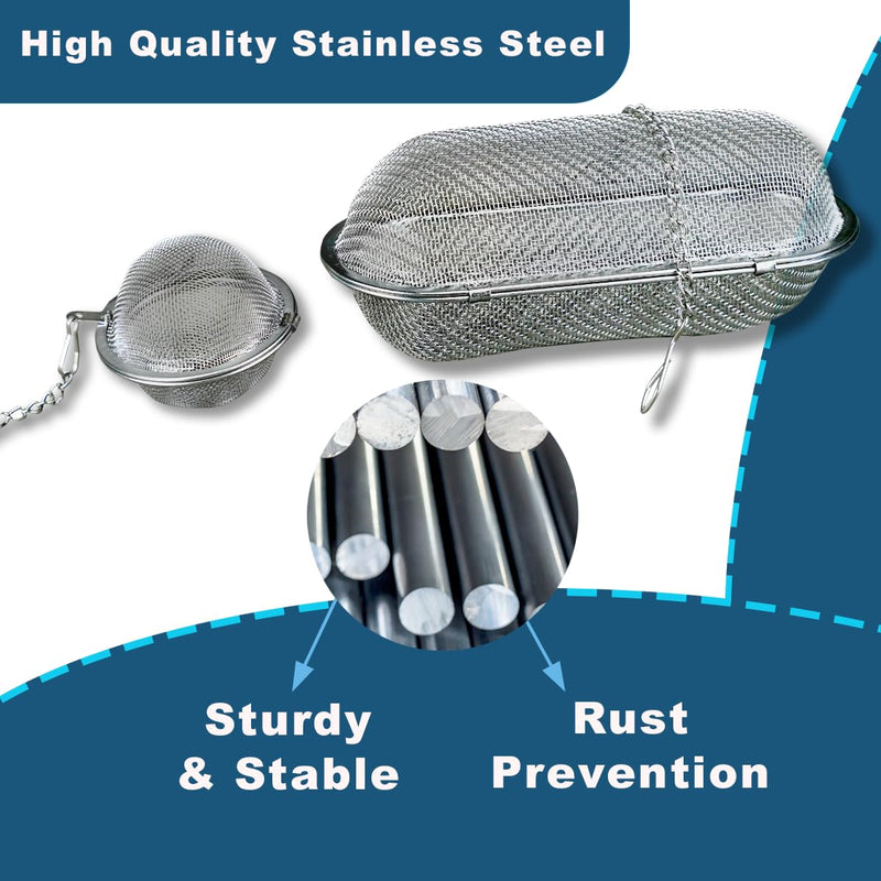 3 Pack Ultrasonic Cleaner Basket, Ultrasonic Jewelry Cleaner Stainless Steel Basket for Ultrasonic Jewelry Cleaner, Parts, Jewelry Steamer, Placed Ultrasonic Cleaning 4.2 Inch