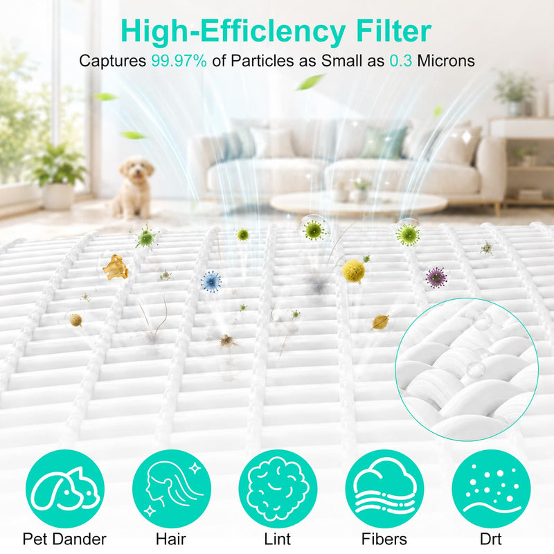 2 Pack KILO Filter For Afloia KILO, KILOPLUS, KILOPRO, MIRO, MIRO PRO White