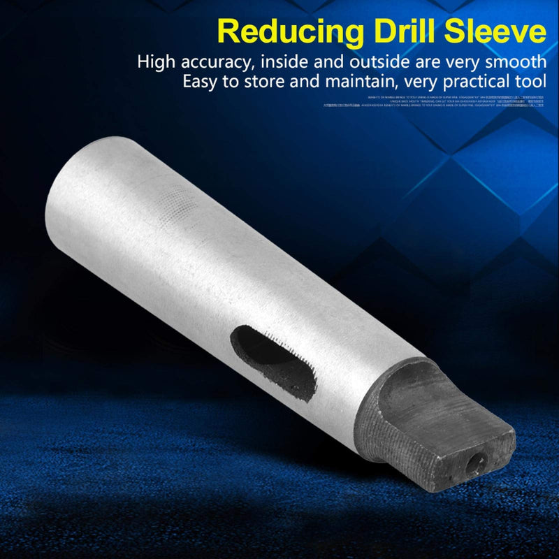 Taper Sleeve Taper Adapter, 3pcs Drill Tapers Chuck Shank Sleeve MT1- MT2 MT2- MT3 TMT3- MT4 Morse Taper Drill Sleeve Reducing for MT Shank Taper Shank Drills