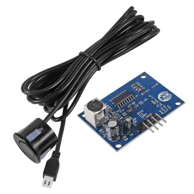 2pcs JSN-SR04T Ultrasonic Distance Measuring Module JSN-SR04T-V3.0 21~600CM 3mm High Precision Ultrasonic Distance Measure with Waterproof Sensor for Arduino