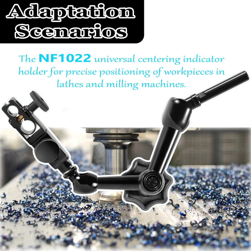 NF1022 Bracket Centering Indicator Bracket, Replaceable, for NOGA fine Adjustment