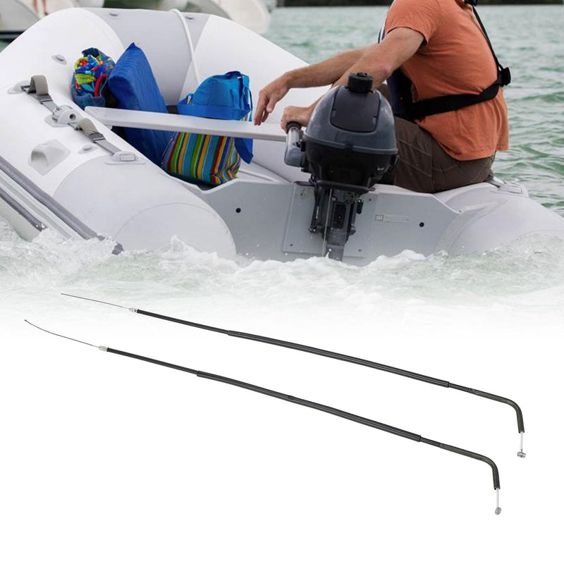 69M F6301 10 Boat Motor Control Throttle Cable, Boat Motor Control Cable, Fit for Outboard 4 Stroke F2.5A with Marine Throttle Shift Control Cable
