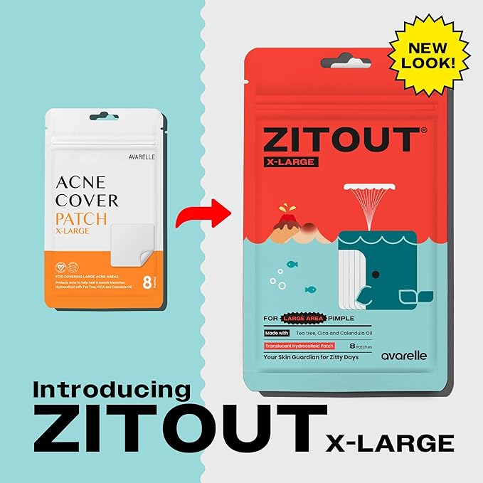 AVARELLE Cover Patch (8 Count) Absorbs Tea Tree Oil, Calendula Oil, Deer, Vegan, Abuse Free Certified Hydro Colloid Spot Covers (Square/8 Patches) - NewNest Australia