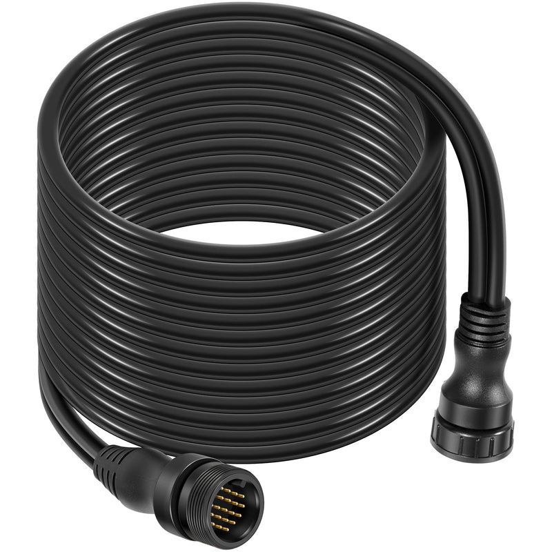 010-12855-00 Transducer Extension Cable Fits for GLS 10 Sonar Module, for Garmin Panoptix LiveScope System, LVS32 / LVS32-TH Transducer (21-Pin, 10 FT)
