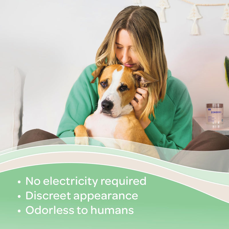 Virbac ZENIDOG Gel Diffuser - Dog Calming Pheromone Diffuser for Stress Relief No Electricity Required and Lasts up to 2 Months - PawsPlanet Australia