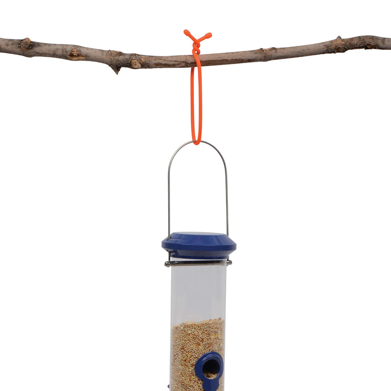 Nite Ize, Inc. GT12-31-2R3 Nite Ize Original Gear, Reusable Rubber, 12 Inch, 2-Pack, Bright Orange, Made in The USA Twist Tie, 2 Count (Pack of 1)